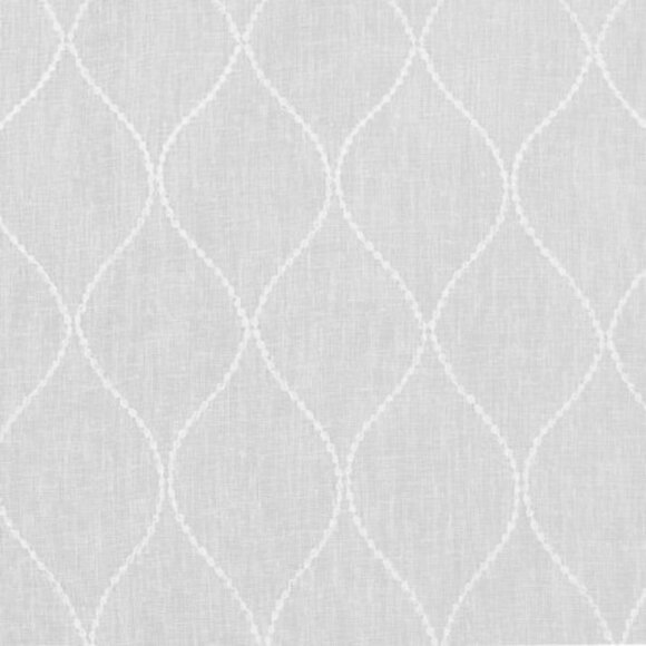 RED BARREL STUDIO Gosse Max Blackout Curtain Panel White 50 x 95 NEW NIP - Picture 2 of 8